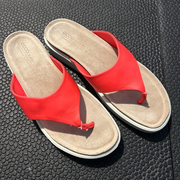 Leather Sandals Ecco Size 41 - Picture 3 of 3